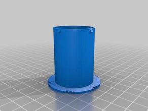 aeg-condenser dryer tank bush replacement parts clothes 3d print model - Mito3D