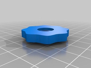 systeme molettes reglage du plateau discoeasy 3d de la impresora accesorios dagoma 200 meseta 3d print model - Mito3D