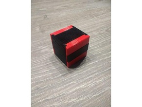 trickbox Rätsel 3d-puzzle 3d puzzle-box 3d print model - Mito3D