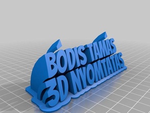 b&oacutedis tam&aacutes office personalizzato 3d print model - Mito3D