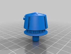 r5 série droïde astromech tête v10 3d de l'impression kenner r5d4 étagère 3d print model - Mito3D