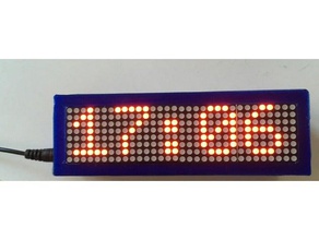 internet clock diy 3d print model - Mito3D