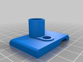 extruder cover dust filter mk3 prusa 3d printer parts 3d print model - Mito3D