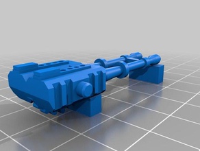 kenner y-wing 1983 turret cannons v14 23 feb 18 3d printing ywing 3d print model - Mito3D