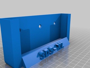 3ds-xl velho estilo de montagem na parede vídeo jogos 3ds xl nintendo 3d print model - Mito3D