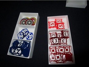 token bandejas de assalto imperial jogos tokens 3d print model - Mito3D