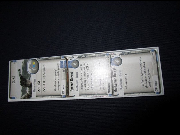 holder imperial assault weapon cards games card 3D print model - Mito3D