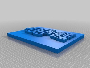 mantenere la calma admin qui i segni loghi 3d print model - Mito3D
