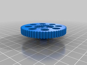 modified filament wheel 3d printer accessories 3d print model - Mito3D