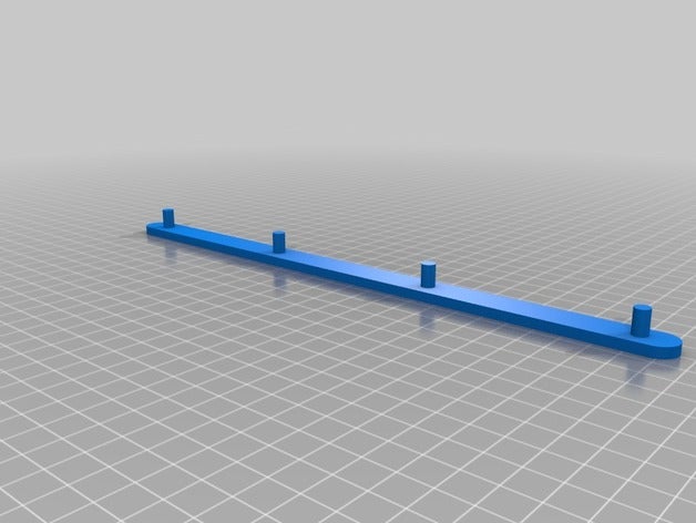 animation peg-bar 4 Loch Kunst tools acme pegbar 3D print model - Mito3D