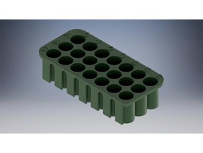 hplc-vial tray tool Inhaber - Boxen Chemie Fläschchen-Halter 3d print model - Mito3D