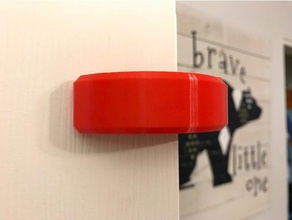 Tür Prise Verhinderer flexible drucken Haushalt kindersicher sind Kind-proofing die Sicherheit der Kinder finger Kleinkind Belüftung 3d print model - Mito3D