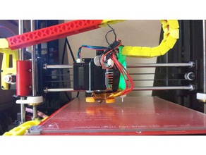 titan aero mount geeetech prob 3d printer extruders 3d print model - Mito3D