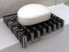 taki soap dish bathroom 3d print model - Mito3D