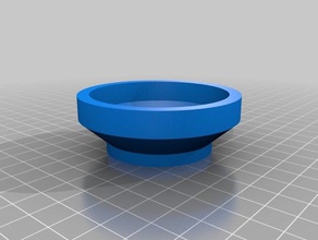 lens hood replacement parts customized 3d print model - Mito3D