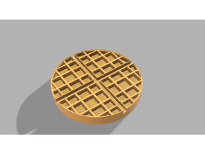 errf 2018 waffle cibo bevanda amiedd eggo errf2018 le cose più strane 3d print model - Mito3D