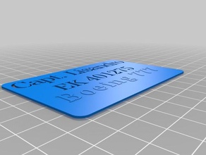 lisandro etiketi v5 ofis özelleştirilmiş 3d print model - Mito3D