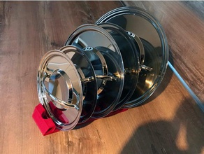 utensílios de cozinha tampa do suporte a jantar cozinhar cr-10 cromargan pan pote panela pires wmf 3d print model - Mito3D
