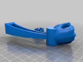 ender 3 filamentos de guia a mão 3d impressora acessórios 3d print model - Mito3D