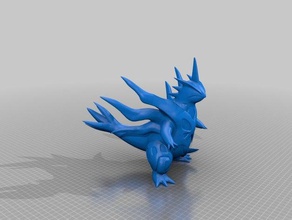 mega tyranitar de juguete juego accesorios pokemon 3d print model - Mito3D