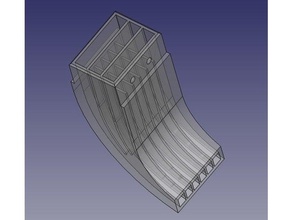 anet a6 de conduits ventilation 3d l'imprimante pièces fanduct mise à niveau 3d print model - Mito3D