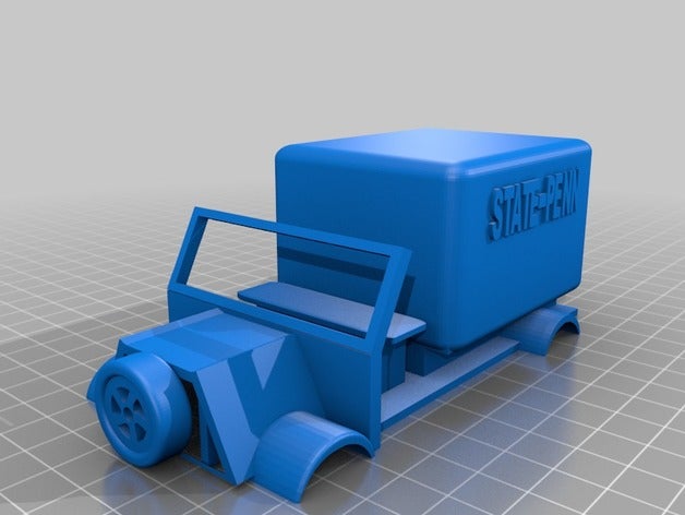 rc body-paddy wagon 3d baskı 3D print model - Mito3D