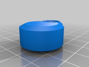 endercontrol knob 3d printer parts control wheel creality remote thumb thumbwheel 3d print model - Mito3D
