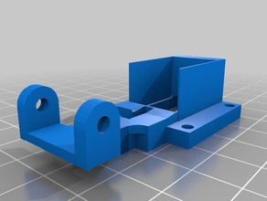 blowerradial ventilador de 30 mm adaptador adimlab grupo 3d la impresora partes 3d print model - Mito3D