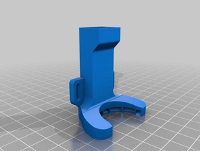 hipercubo evo hevo mk3 duto do ventilador modded 3d a impressora partes evolução 3d print model - Mito3D