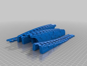 puente les jouets jeux 2019 citech madeinspain modèle de trains rail 3d print model - Mito3D