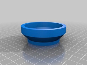 lens hood 2 replacement parts customized 3d print model - Mito3D