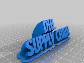 stl dhl supply chain office customized 3d print model - Mito3D