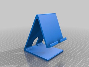 alcatel stand móvil teléfono personalizado 3d print model - Mito3D