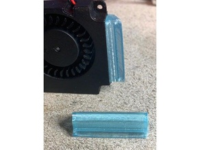 flow conveyor tevo little monster 3d printer accessories radial fan duct tarantula 3d print model - Mito3D