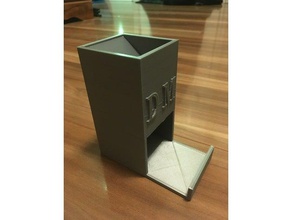 dm dice tower 3d printing dnd 3d print model - Mito3D
