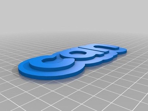 sight words game learning 3d print model - Mito3D
