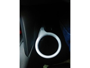 miata nd passenger side low profile cup holder automotive nd-miata 3d print model - Mito3D