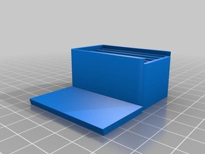 meine angepasste Einleitung parametrische Anpassung Container 3d print model - Mito3D