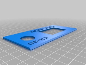 creality cr 20 lcd rodean 3d de la impresora accesorios 3d print model - Mito3D