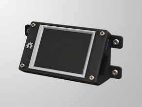 milletvekilleri tft32 dokunmatik ekran monte edin 3d yazıcı parçalar delta he3d k200 k280 kossel lcd montaj 3d print model - Mito3D