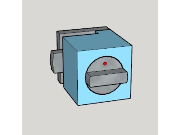 stealth struttura di chiave kit apprendimento 3d stampa 3D print model - Mito3D