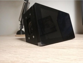 raspberry pi pantalla táctil de la caja equipo 7 caso 3 3d print model - Mito3D