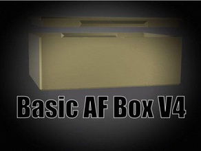 basic af-Feld v4 die box storage 3d print model - Mito3D