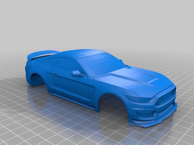 ford gt350r openz v16 102 mm empattement hobby 3D print model - Mito3D