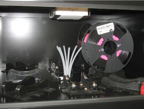 tush stabilisiert 3d Drucker - Zubehör filament spool holder 3d print model - Mito3D