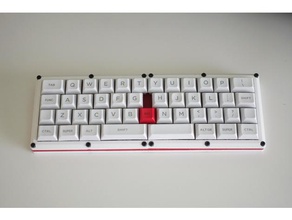 wakizashi 40 Tastatur computer keeb keebs mechanische 3d print model - Mito3D