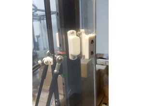 enclosure kossel delta 3d printer magnetic door catches accessories anycubic plus 3d print model - Mito3D