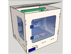 30i kutusu agraber 3d yazıcı aksesuarlar 3d print model - Mito3D