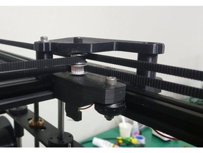 tronxy x5s gentry pulley guide 3d printer parts x5sa x5s-400 3d print model - Mito3D
