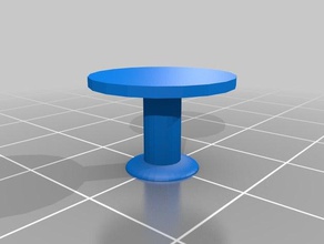 hooo Tabelle 187 Modell Möbel Modelleisenbahnen scale-Modell 3d print model - Mito3D